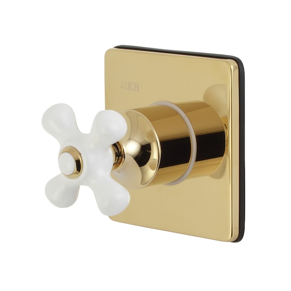 KS3042PX Single-Handle Three-Way Diverter Valve with Trim Kit